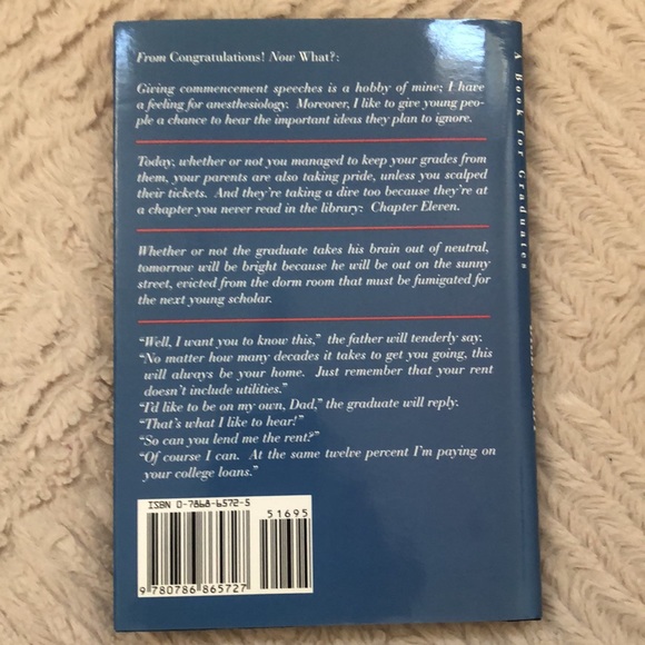 Congratulations! Now What?: A Book for Graduates
by Bill Cosby - NEW - Picture 7 of 16